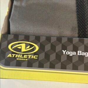 Athletic Works Gray Yoga Bag
